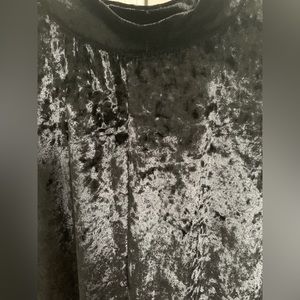 NWT Velvet- feel (polyester/spandex) short dress/ long top